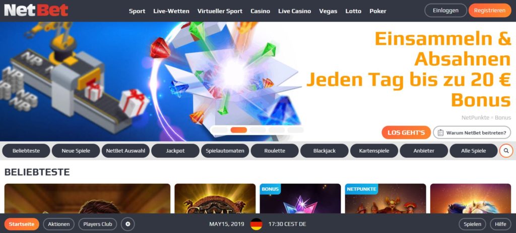 NetBet Casino Vorschau